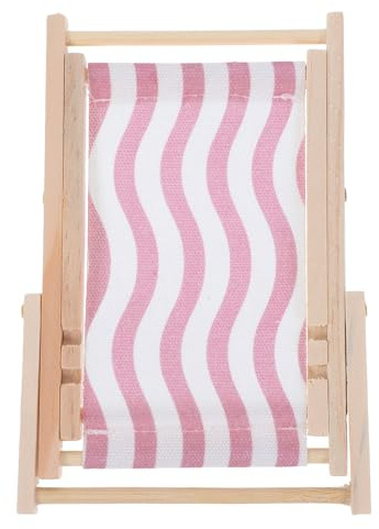 Cabilock Support de Téléphone en Bois Forme Chaise de Plage Support de Table Stable pour Smartphone Station D’Accueil Bureau Décorative Accessoire Pratique pour Téléphone Portable 1