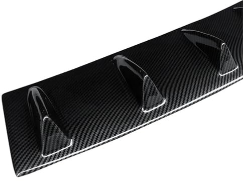 Alerón Trasero Spoiler Kit De Carrocería para Panamera 970 con Difusor De Parachoques Trasero De Fibra De Carbono Alerón Y Faldones Traseros.(Aspecto de Fibra de Carbono.)