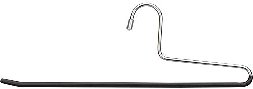 10 Metall-Hosenbügel 32cm rutschfest schwarz HB 132-10 Stück | PB-Onlinehandel