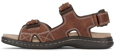 Dockers Mens Newpage Outdoor Sport Sandal Shoe,Rust,12