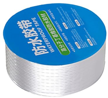 Fulenyi Nastro Adesivo Resistente all'Acqua, Nastro barriera al Vapore | Nastro Impermeabile a Forte - sigillante per Tetto in Foglio di Alluminio Resistente alla Temperatura, Protezione