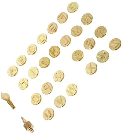 SHINEOFI 3 Juegos Soldador de letras soldadura pasta de antorcha tercero kit de tallado de madera kit tallado madera punta de pluma para quemar madera punta de grabación en cobre