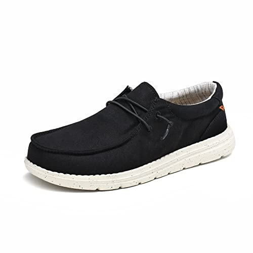 Bruno Marc Women’s Slip-on Loafers Casual Shoes,Size 8.5,Black,SBLS225W