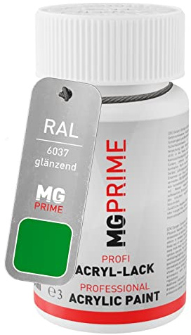 MG PRIME RAL 6037 Reingrün glänzend Lackstift 50 ml schnelltrocknend