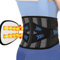 ANAMPION Fascia Lombare Posturale,Fascia Lombare Supporto Schiena Per Uomini E Donne Con Supporto Ergonomico,Tessuto A Rete Ultra Fine,Fascia Elastica Lombare Regolabile