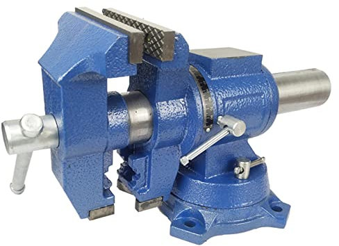 Tornillo de banco multiusos de 5 pulgadas, giratorio 360°, envergadura de 125 mm, para máquinas WEDM