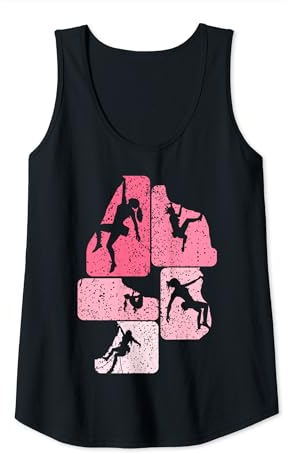 Klettern Kletterer Bergsteigen Bouldern Damen Mädchen Tank Top