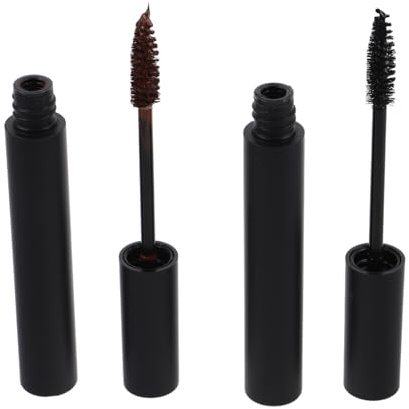 VICASKY 2 Stück Bart- und Augenbrauenfarbe für Männer Temporäre Haarfarbe mit Präzisionspinsel Cremige Farbnuance Einmalgebrauch für Definierten und Vollen Look