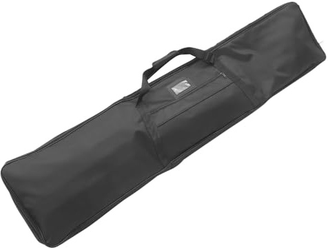 DECHOUS Housse de Rangement pour Arc Recurve Noir Grand Sacoche Toile Multifonctionnelle avec Sangle Interne Résistante à l’Usure et Fourre-Tout pour Équipement de Tir et Chasse