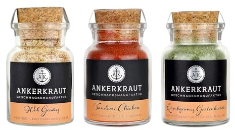Ankerkraut KS0803 Gewürzmischungen-Set Wok-Zeit