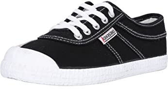 Kawasaki Unisex original arbetssko låg-topp sneakers, 1001 svart, 4 UK
