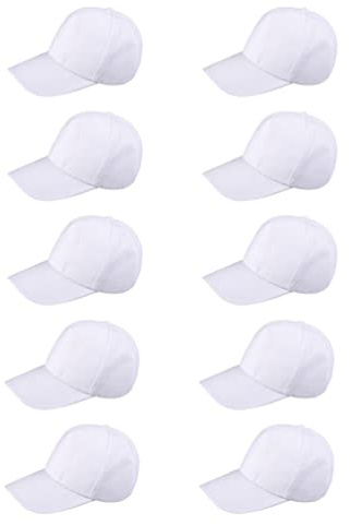 TOYANDONA 10 Cappellini da Baseball Fai da Te per Bambini, per attività all'Aria Aperta