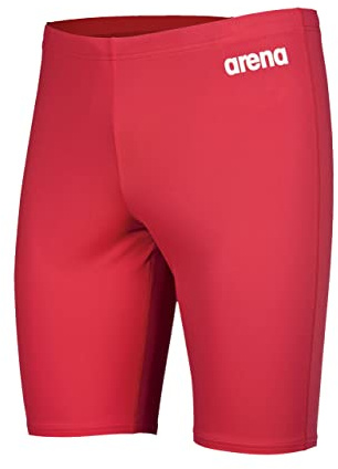 ARENA Solid Team Costume Piscina Uomo, Costume da Bagno ad Asciugatura Rapida, Costume Jammer Uomo, Tessuto MaxLife Eco con Massima Resistenza al Cloro e Protezione UV UPF 50+, Fodera Frontale