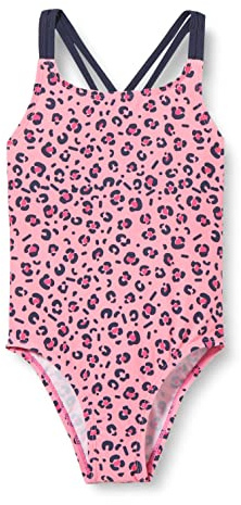 Playshoes Costume da bagno con protezione UV Bambine e ragazze, Leone Rosa, 110-116