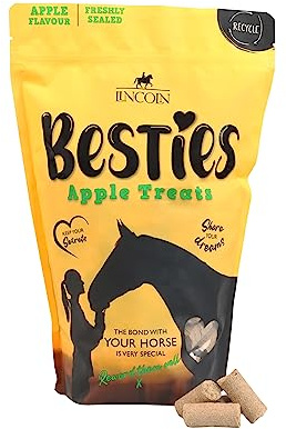 Lincoln Besties Apple Horse and Pony 1kg pellet treats supplied in sustainable packaging