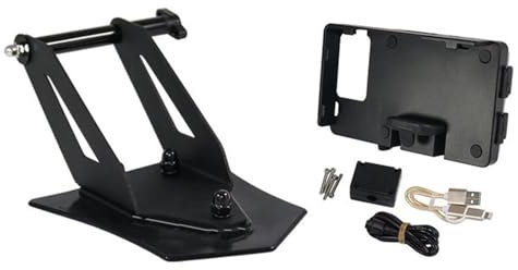 Soporte Movil Moto para BMW para R1250RT R 1250 RT 2021-2023 Soporte Navegación Motocicleta Soporte Dispositivo Montaje GPS Soporte Adaptador Teléfono Inteligente Soporte Teléfono Motocicleta (Tamaño