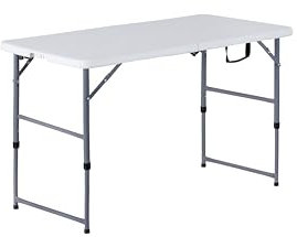 XONE Tavolo pieghevole e regolabile Catering Overall