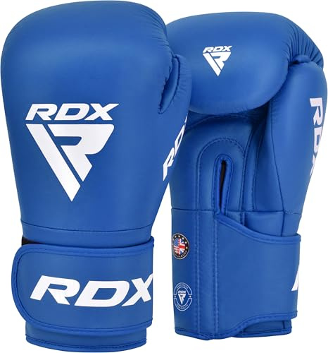 Guantes de Boxeo RDX Boxing Gloves de Cuero Kalix Skin-Maya Hide | Para kickboxing y sparring, guantes de boxeo para mujer y hombre para competición amateur y entrenamiento
