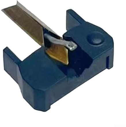 URPIZY Elliptischer Diamant-Tonabnehmer Für SHURE M75 M75ED M75-6s N75 TYPE2, Ersatznadel, Präzise Kompatibilität, ABS-Material, Kompakte Größe 3X2x1cm, Schwarz