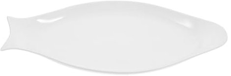 SOLUSTRE Piatto Da Pesce in Ceramica Piatto Da Portata Rotondo Per Piatti Di Pesce