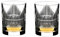 RIEDEL Tumbler Collection Shadows Tumbler, 2er Set, Klares Kristallglas, maschinell gefertigt