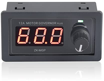 VOKTTA PWM DC Motor Speed Controller 5V 9V 12V 18V 24V 30V 12A 360W Adjustable Speed Regulator MGP Motor Governor
