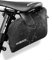 INBIKE Fahrrad Satteltasche Fahrradtasche Fahrradsitz Tasche Wasserabweisend TPU 1,2L für MTB Rennrad Schwarz
