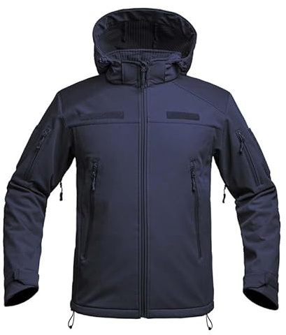 A10 Equipment Veste V2 Softshell Fighter Marine Nationale Bleu Marine Veste Softshell Mixte (lot de 1)