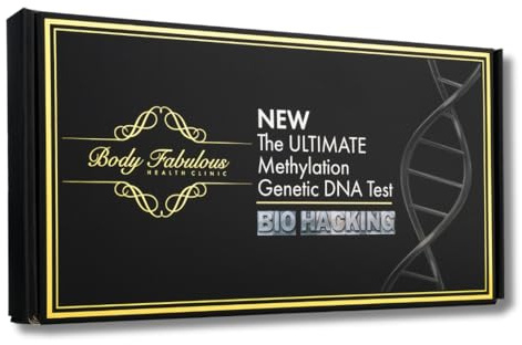 Ultimate Methylation Genetic Test - 85 Gene DNA Marker Buccal Swab Vitamin Test Kit Including MTHFR