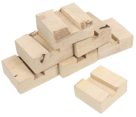 Yardwe 10 Stück Ersatz-holzgriffe Für Gartenhackengriffe Befestigungswerkzeug Für Axtgriffe Sicheres Und Stabilisierendes Handhackenteil