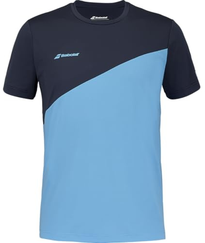 Babolat, T-Shirt de Tennis pour Homme, modèle Drive Crew, Extensible et Respirant, léger et Confortable, idéal pour la Pratique Sportive