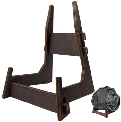 GLEAVI Soporte de Madera para Fotos Estable y Ligero Soporte para Menú y Exhibición de Platos para Hogar Oficina y Restaurantes