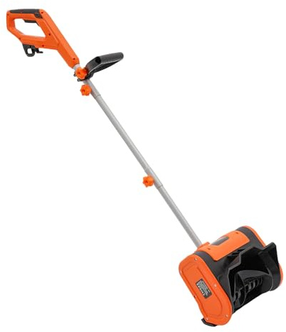 Czyurachel Quitanieves eléctrico, 1800 W barredora desmontable, potente pala de nieve 3500 rpm, máquina de nieve máx. 15 cm de profundidad, cable de alimentación de 30 m, ST-1500