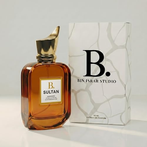 Bin Israr Studio Sultan Cologne for Men 50ml | Extrait de Parfum 30% | Aventus Inspired Woody Fruity Fragrance | Pineapple Bergamot Musk | Luxury Niche Gift for Him