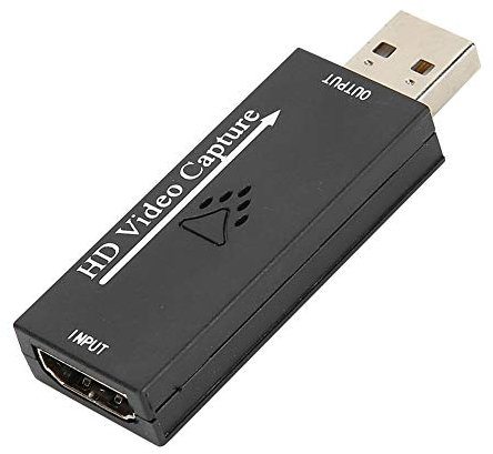 Audio Capture Card, Support Broadcast and Video Record Box 4K 1080P Direct Recording Capture Card USB2.0 HDMI 1 Way for OBS Direct Games Teaching Diff