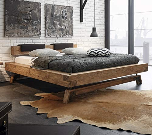 Hasena Oak Wild Vintage Bett Bloc 16 Kopfteil Inca Kufen Stabil 160x200