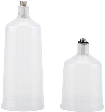 2PCS / Set Spray Gun Cup Lid, Handheld Compressor Spray Paint Gun Bottles Jars Lid Adapter Accessories With Fast Threaded Connector Part For Changing Paint Cups
