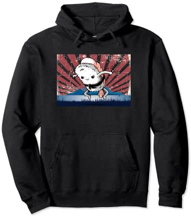 Dolchmesser - Lustiges japanisches Sushi Pullover Hoodie