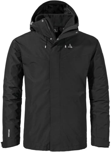 Schöffel Veste 3 en 1 Style Okere MNS, Noir, 48 Homme