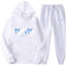 Jogginganzug Herren Trikot Y2K Tshirt Hoodblaq Trainingsanzug Herren Y2K Hoodie Jogginganzug Vicinity Jacke Stüssy Fleece Jeans Essential(D015,XL)
