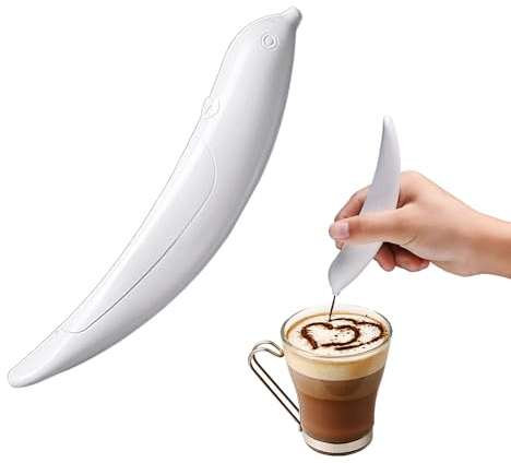 1 Piece Electric Latte Pen, Coffee Art Pen, Cocoa Latte Art Spice Pen, Coffee Carving Pen, DIY Coffee Accessories, Cake Coffee Decorating Pen