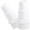 Pool Schlauchverbinder，Schlauchtülle Pool Set Ø 32 / 38mm auf 1,5 Zoll Schlauchstutzen -2Stück