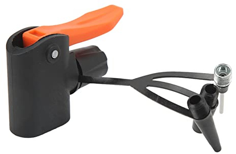 RiToEasysports Testa Multi -Valvola in Bicicletta, Regolamento Portatile ABSer per la Pompa della Bici per Bici per la Valvola Francese Americana Britannica