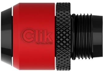 LEZYNE Replacement Clik Valve Chuck Tip Compatible Floor Pump Chucks - Increased Air Flow Connection & Machined Aluminum Construction