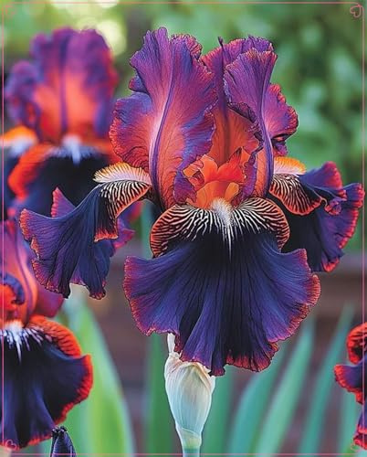 iris bulbi, Robusto, Sottile, Bulbi di iris,Elegante, Delicato, Naturale-15 bulbi-B
