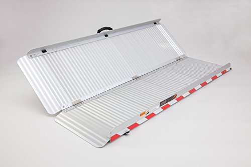 Extra Breite Faltbare Rollstuhlrampe/Kofferrampe (1220mm lang x 835mm breit)