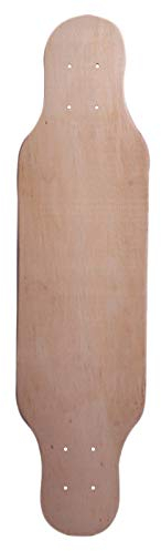 BKAUK 9-lagiges Skateboard, blanko, 20,3 cm (8 Zoll), Natur-Skateboard-Brett, Deck, Ahorn-Longboard