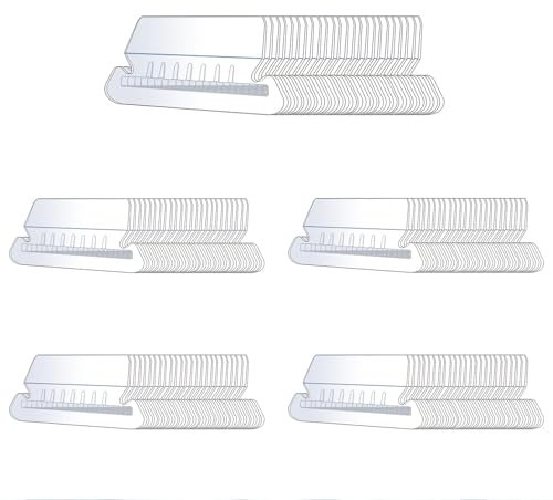 Cosmeria Hängeregister-Tabs Mit 50 Einlegern, Transparente Kunststoffmaterialien Für Organisierte Aktenablage, Einfache Nutzung Zuhause Und Im Büro