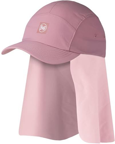 Buff| Keps Desert UPF 50, 360° solskydd, nackmössa med flera positioner, 80% återvunnet material barn en storlek orkidé