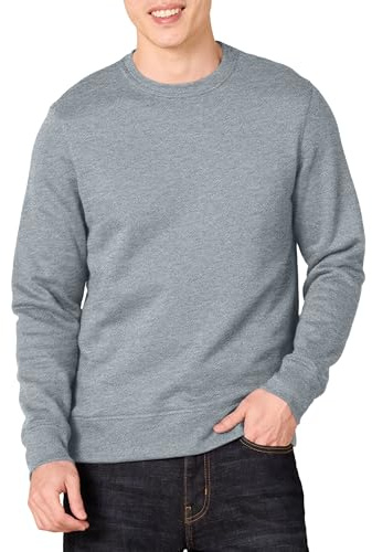 Amazon Essentials Men's Fleece Crew Neck Sweatshirt (Available in Big & Tall)